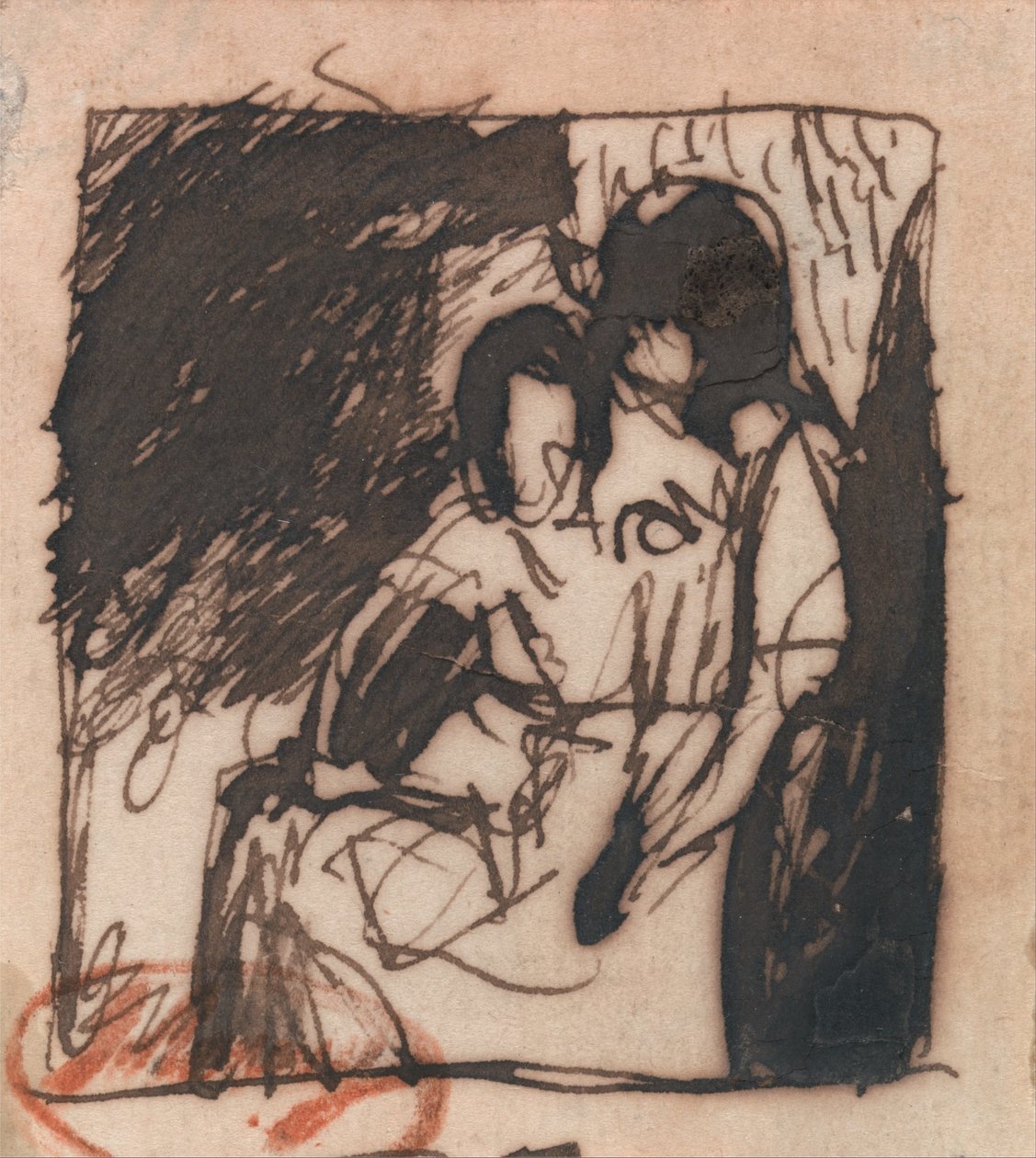 Madre e figlio da George Romney