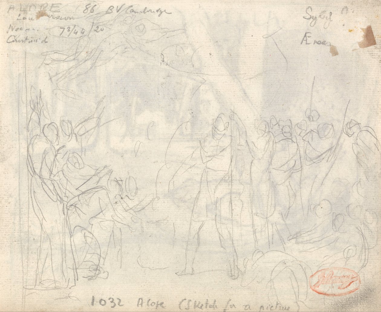 Scaevola Muscia da George Romney
