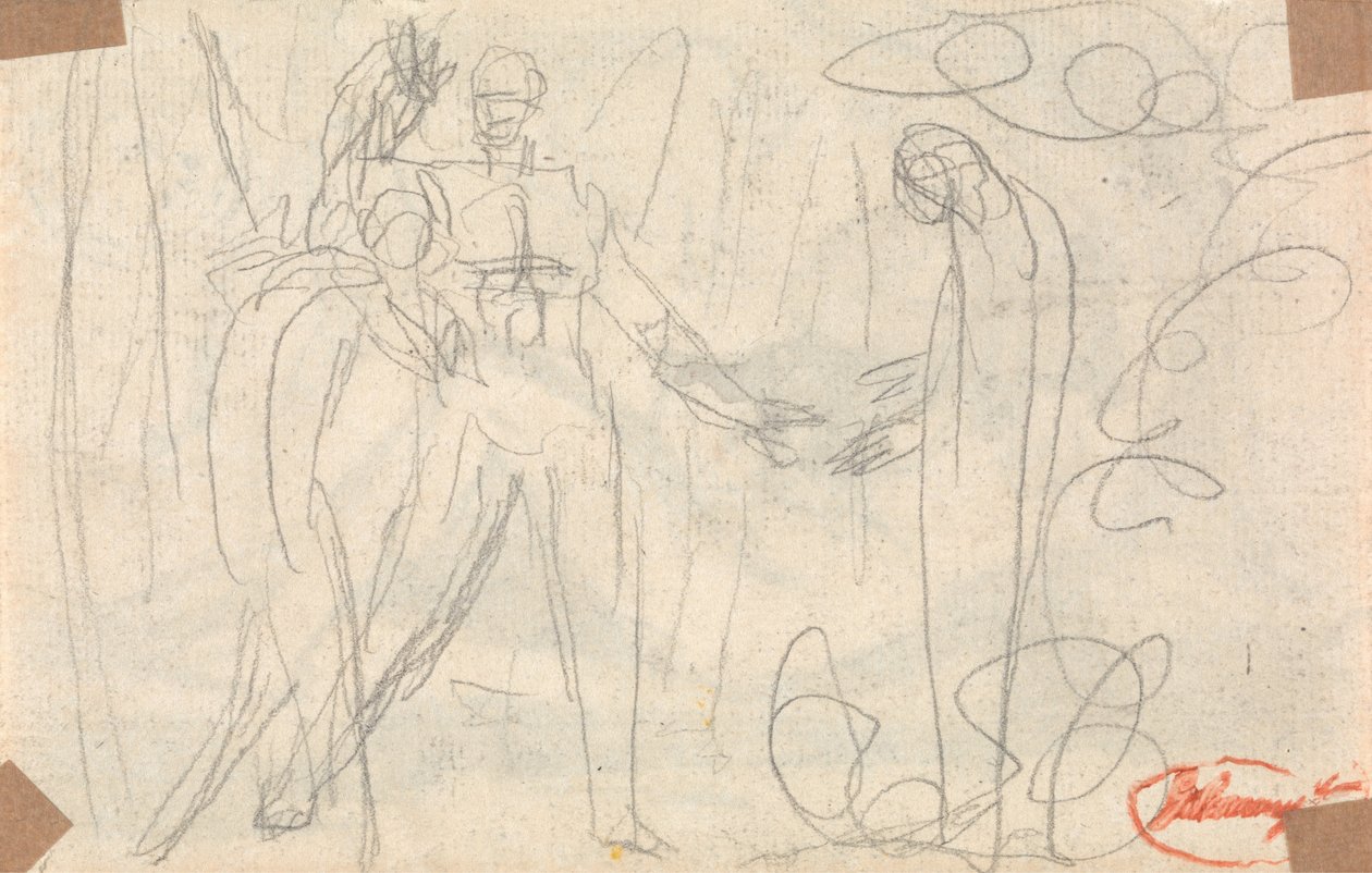 Pharmarus solleva il Fantasma davanti a Kunaza da George Romney