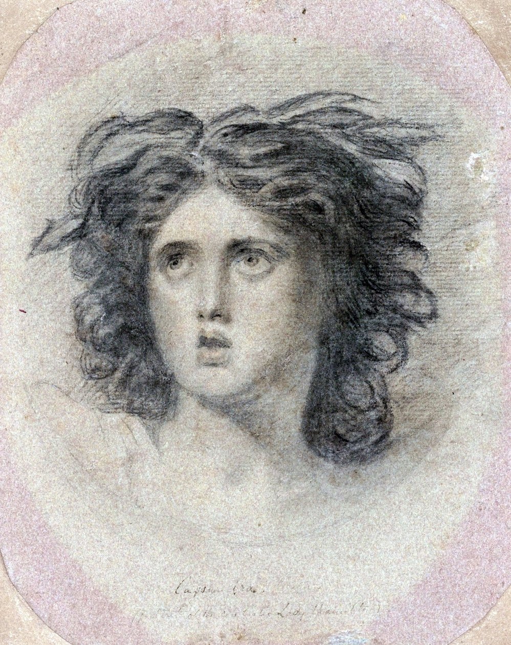Ritratto di Lady Emma Hamilton da George Romney