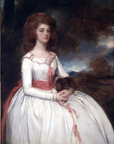 Ritratto della Signora Moody da George Romney
