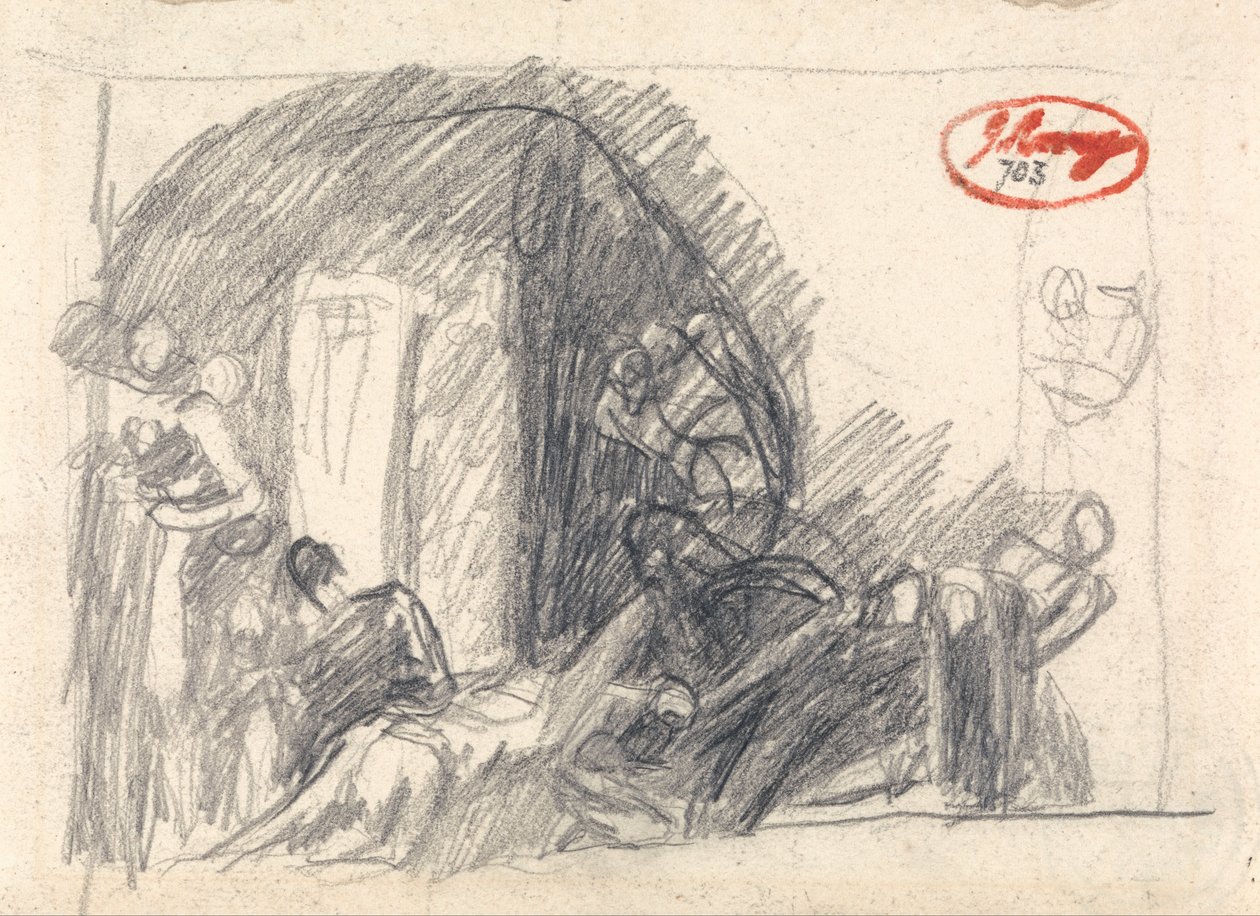 Prison Scene da George Romney