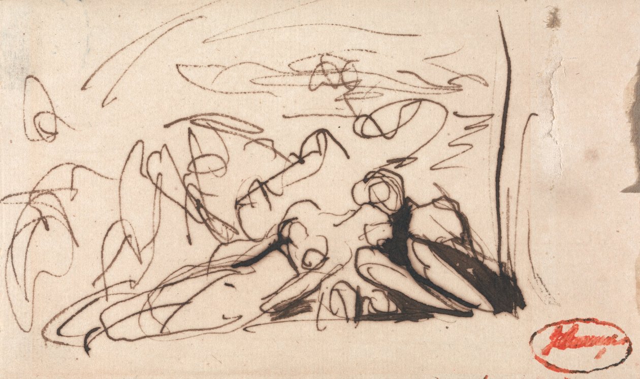 Prison Scene da George Romney