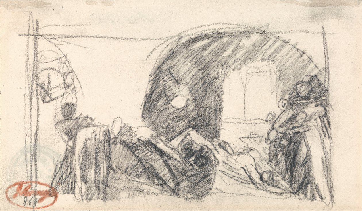 Prison Scene da George Romney
