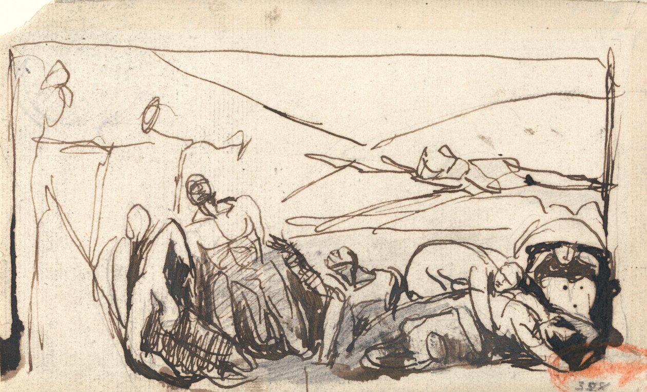 Prison Scene da George Romney