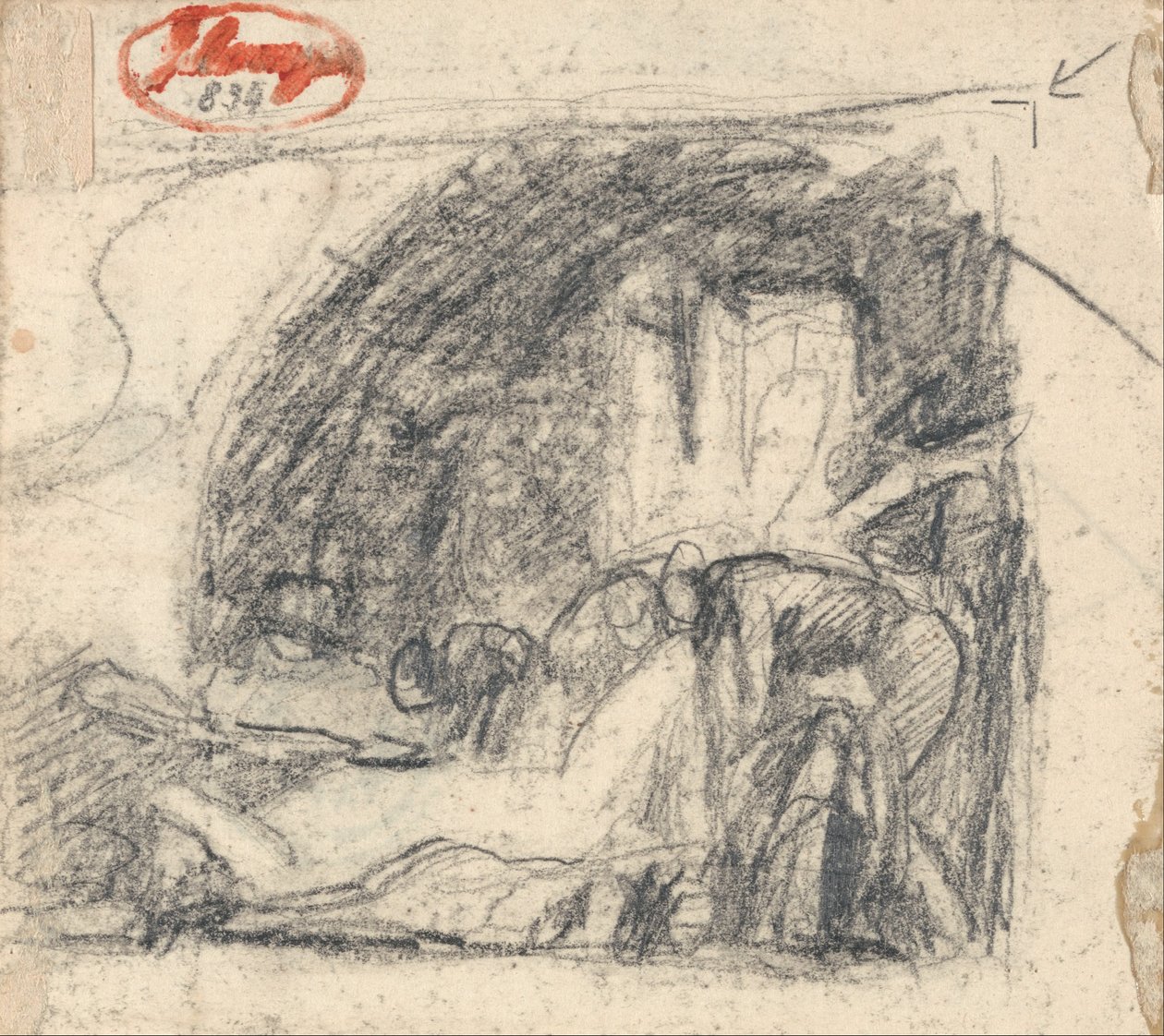 Prison Scene da George Romney
