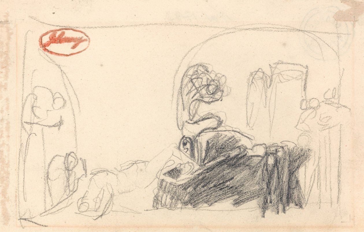 Scena in prigione da George Romney
