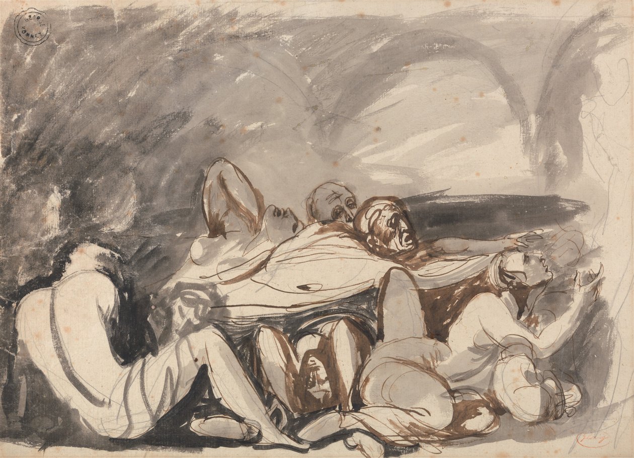 Scena in prigione da George Romney