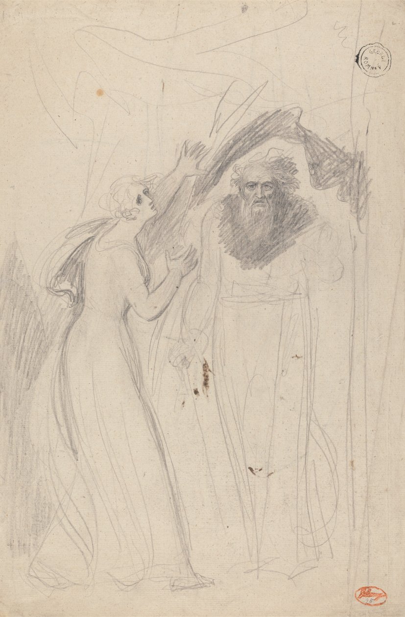 Prospero e Miranda da George Romney