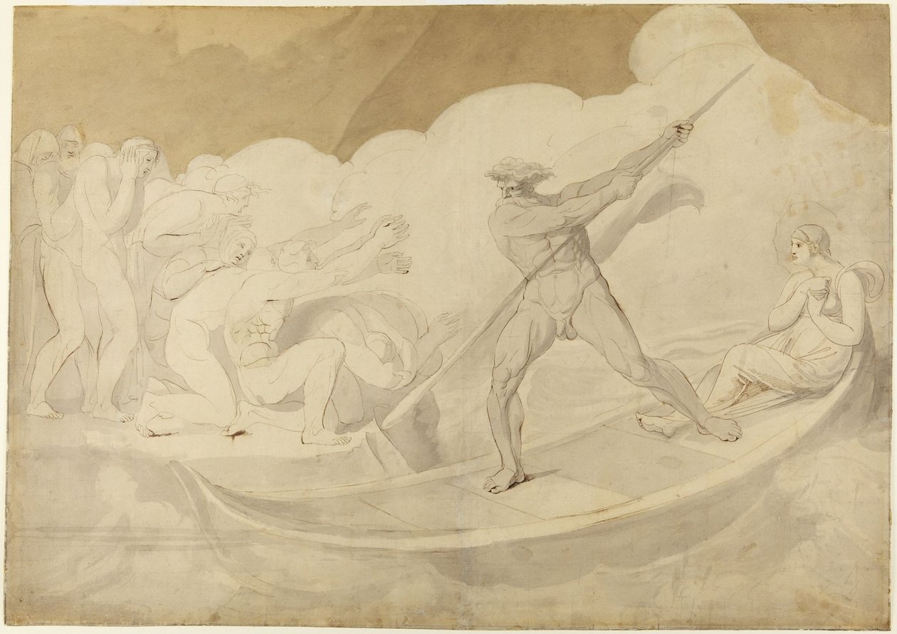 Psiche attraversò lo Stige, tratto da Apuleio, *L