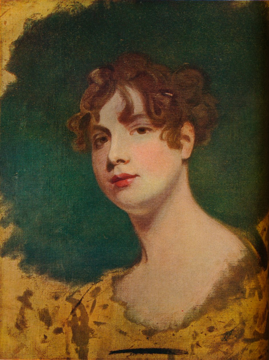Schizzo di una testa femminile, XVIII secolo da George Romney