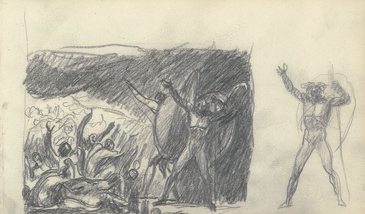 Disegno di taccuino da George Romney