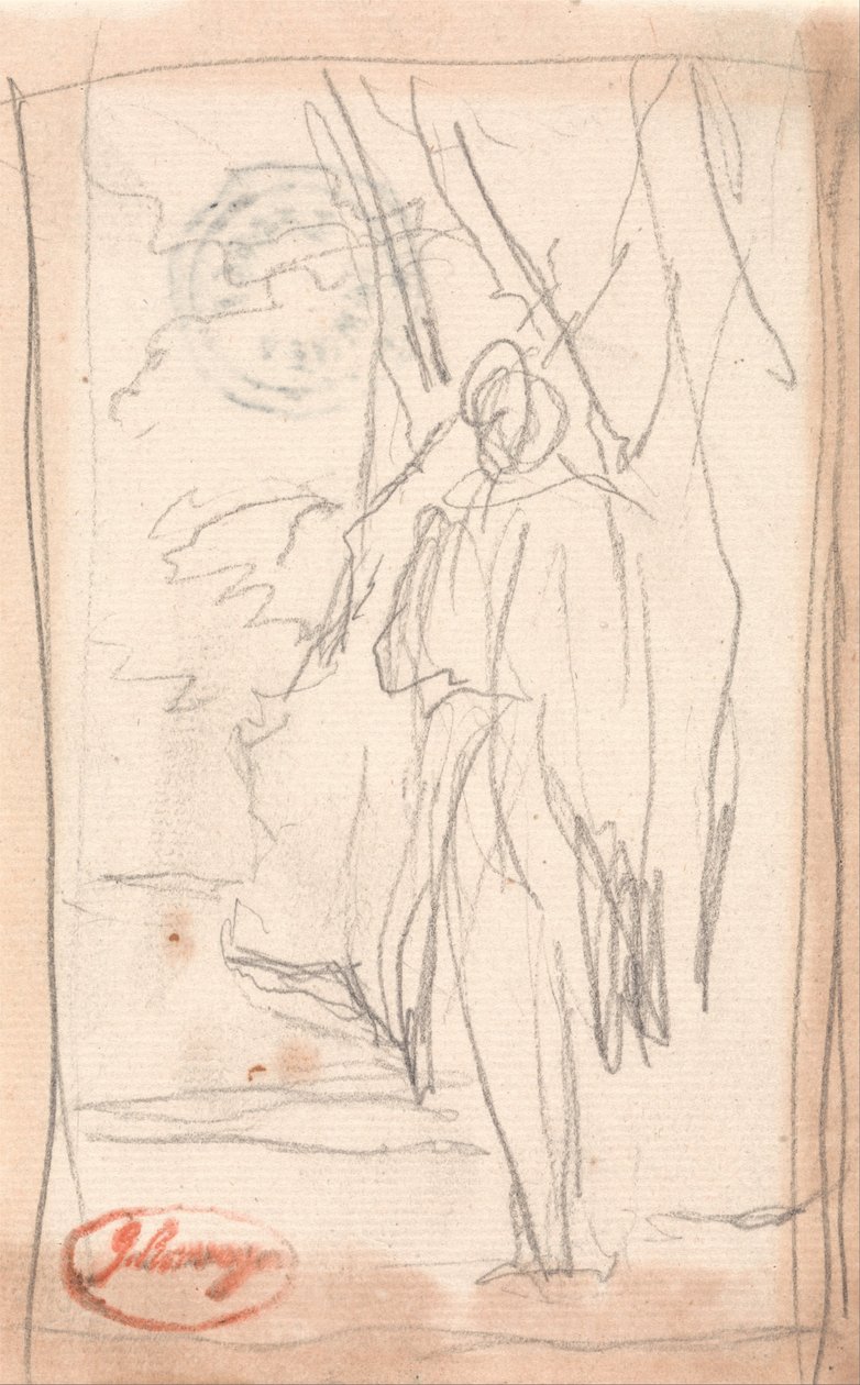 Figura in piedi da George Romney