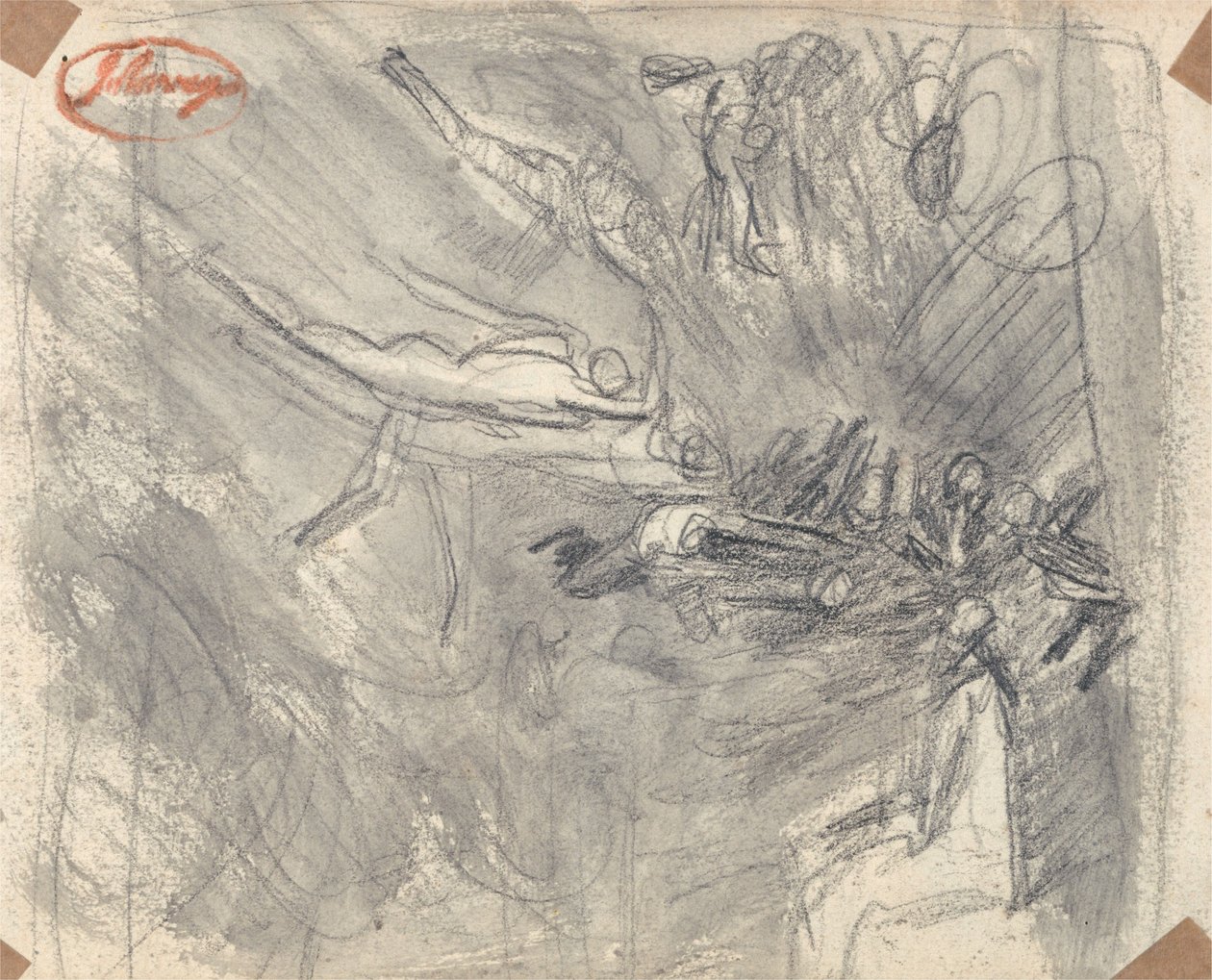 La tentazione di Cristo da George Romney