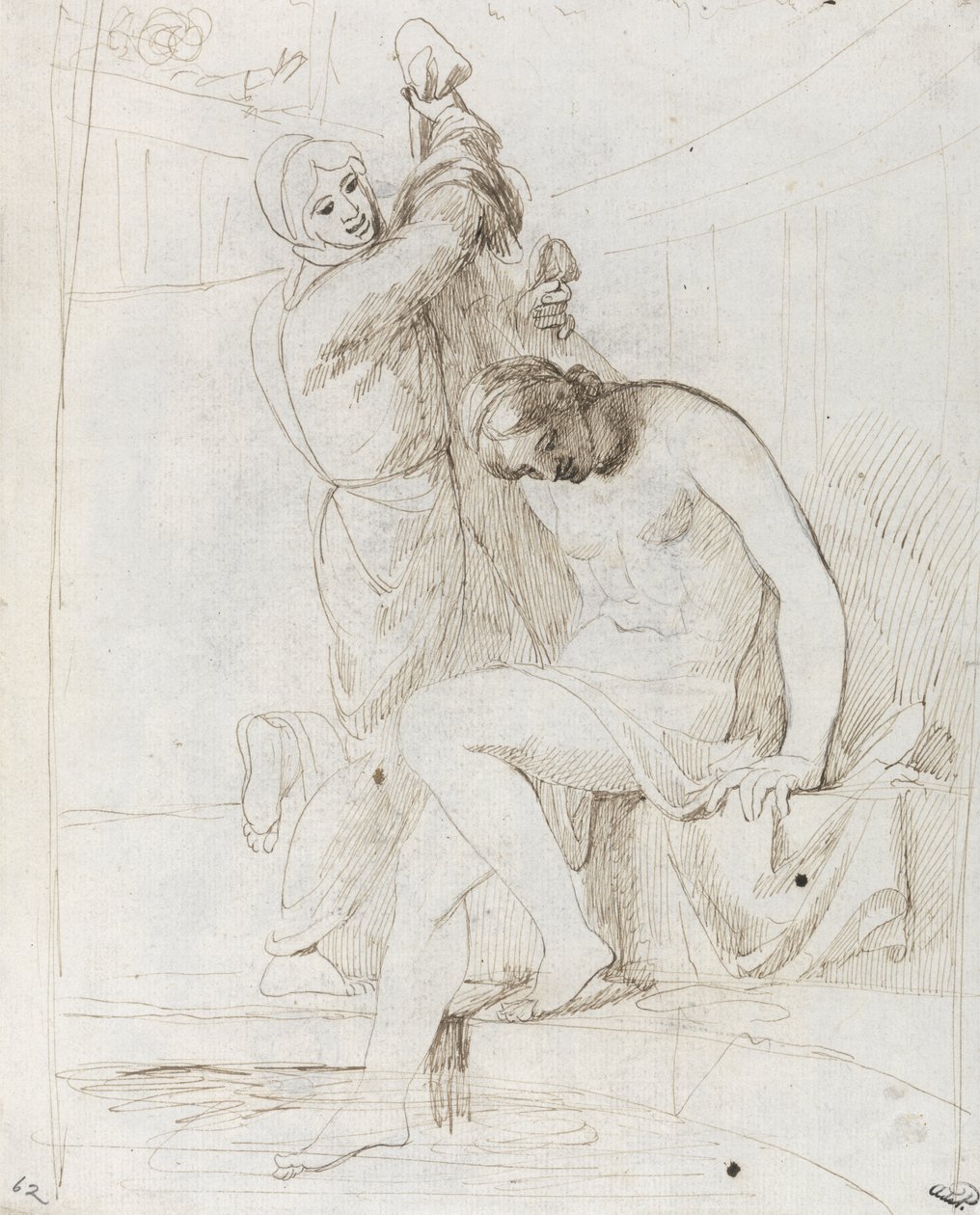 Il bagno di Betsabea da George Romney
