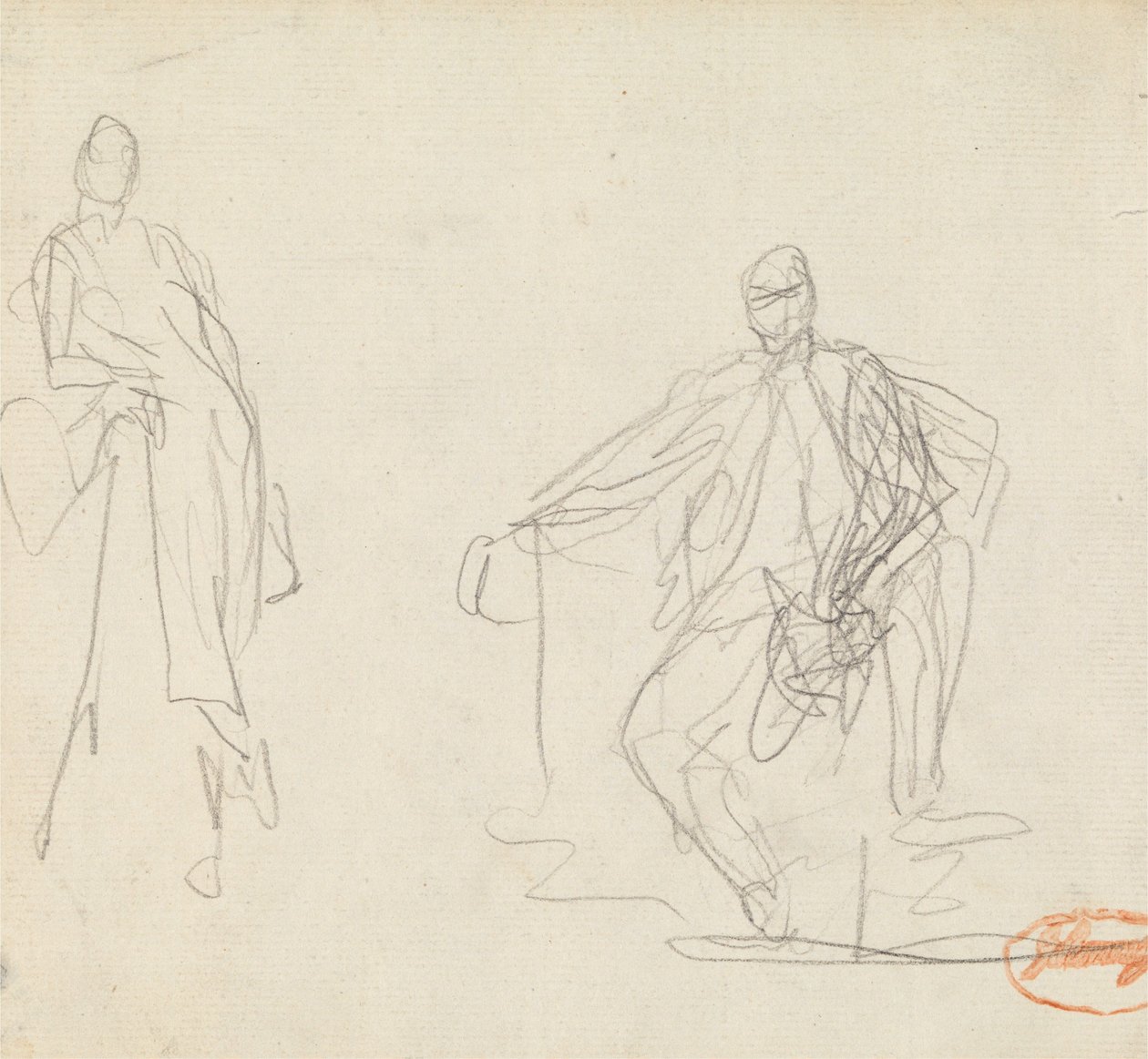 Due studi di figura 30 da George Romney