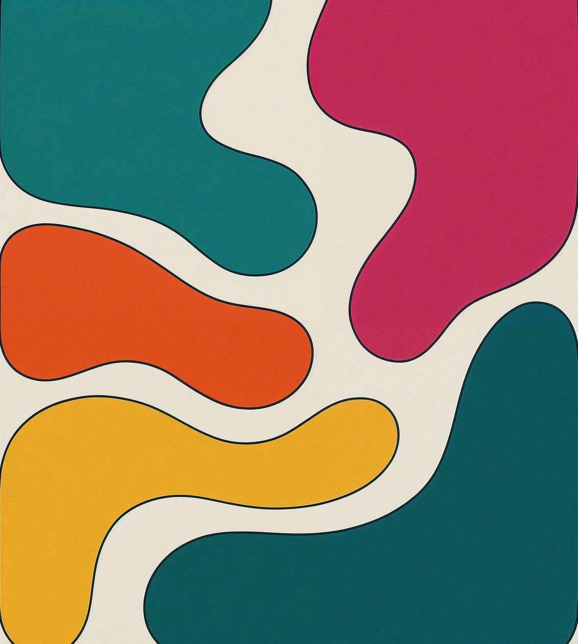 Stato di flusso, 2025 (acrilico su tela) da George Rosaly