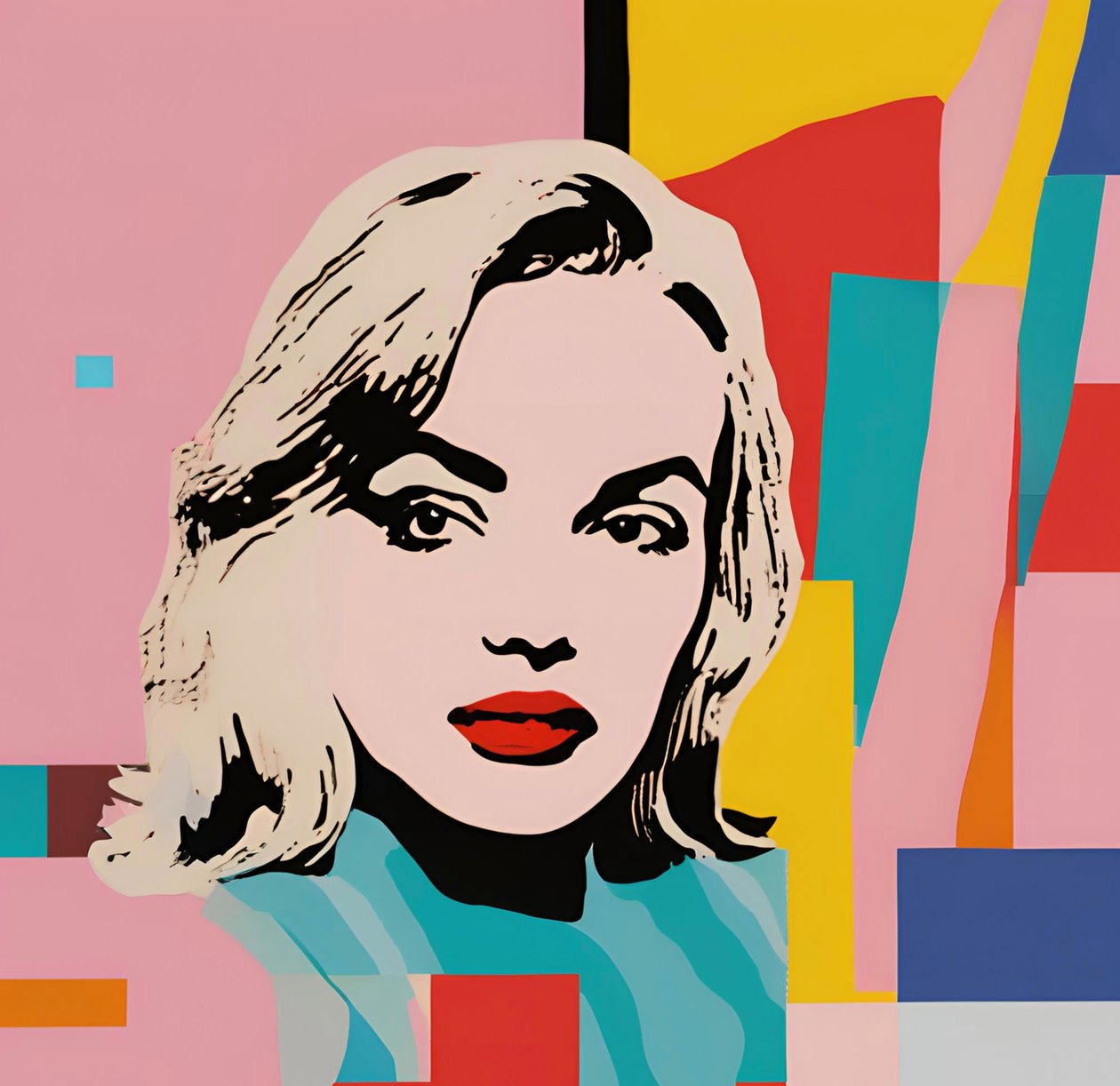 Allure iconica, XXI secolo (pittura) da George Rosaly