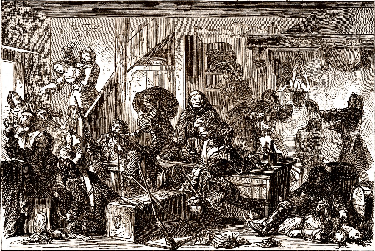 Dragonnades: persecuzioni dirette contro le comunità protestanti del Regno di Francia durante gli anni 1680 da George Roux