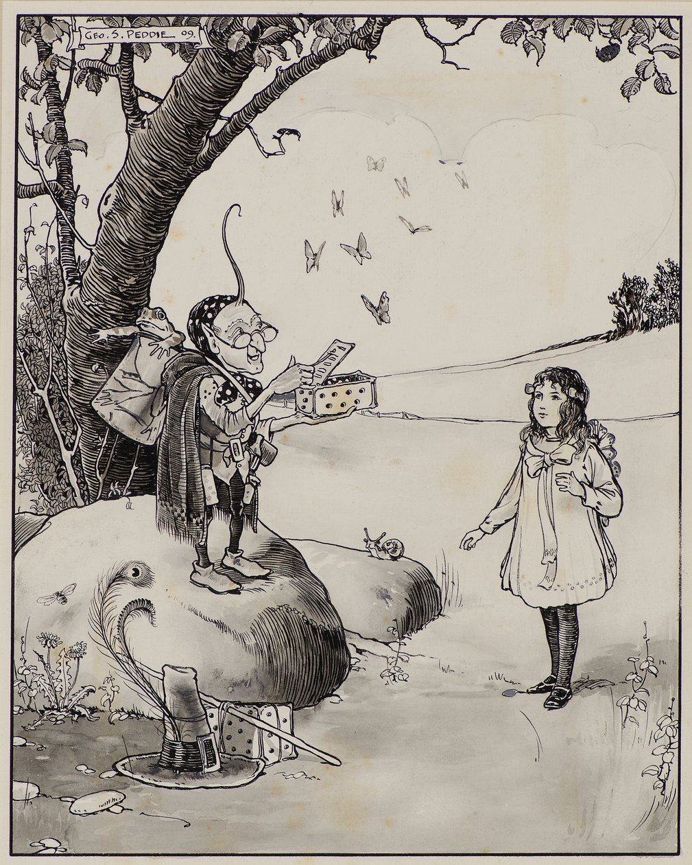 Scatola magica di farfalle da George Salmond Peddie