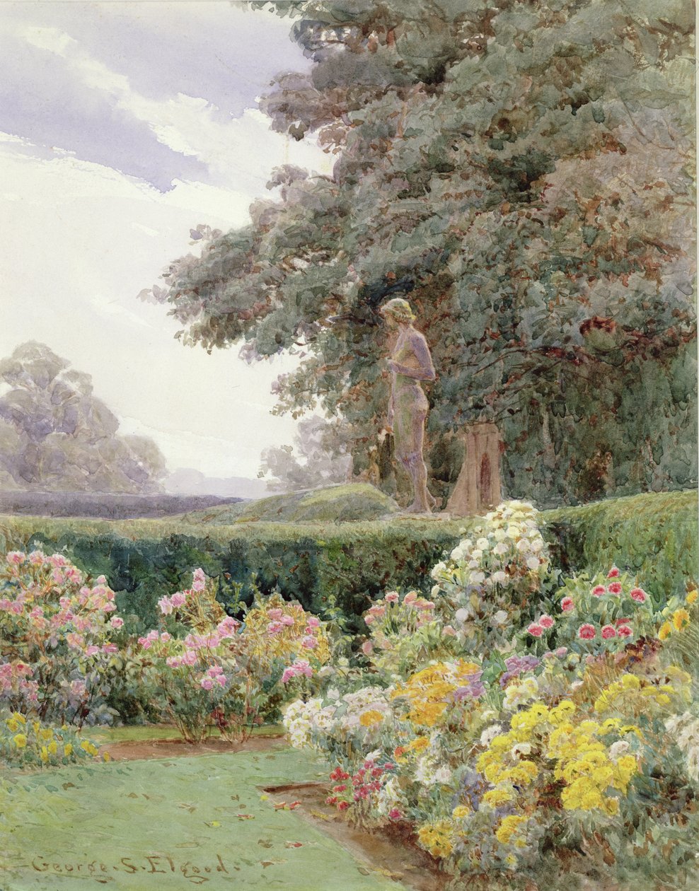 Un Angolo del Giardino da George Samuel Elgood