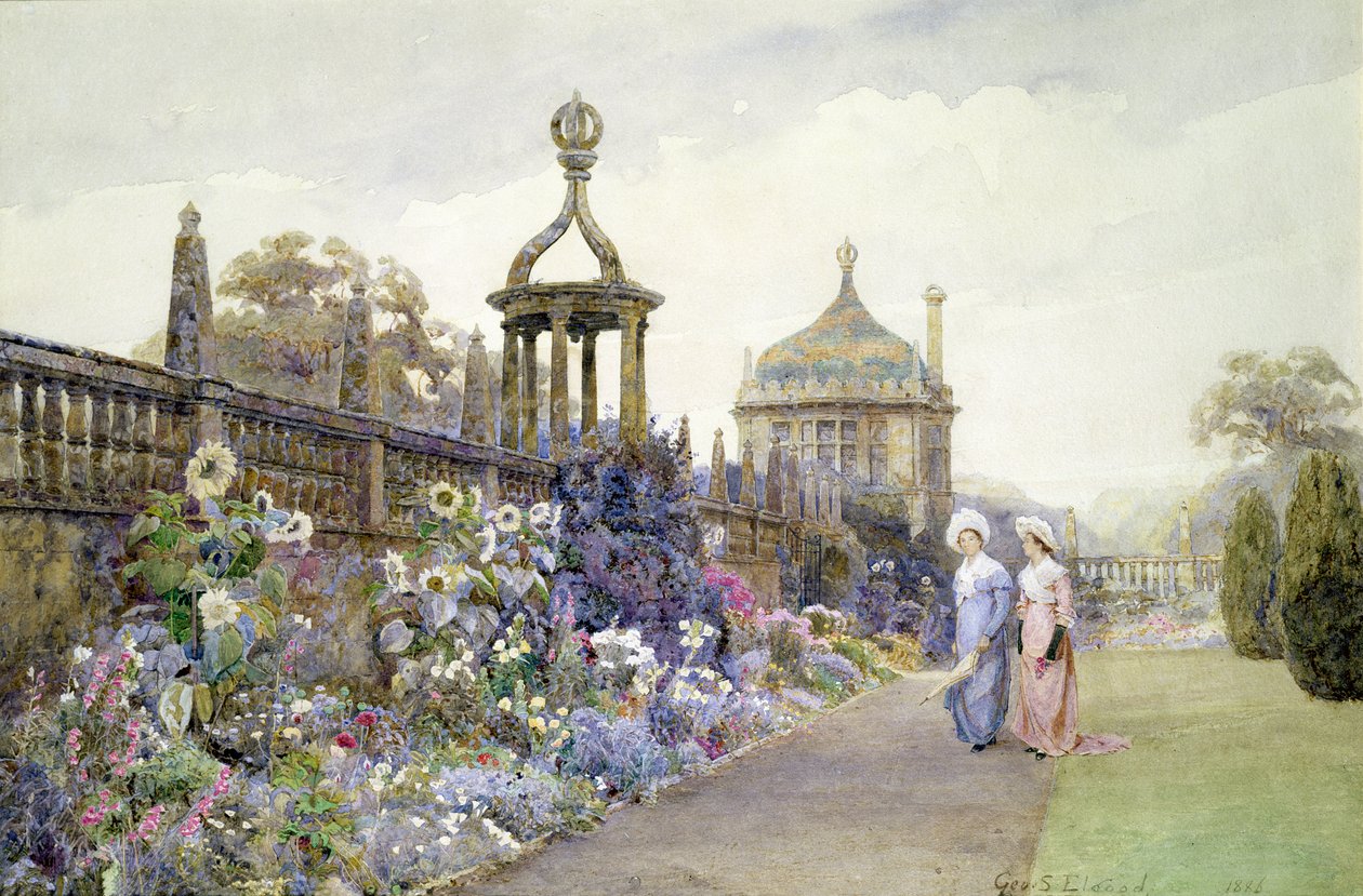 Montacute, Girasoli, 1886 da George Samuel Elgood