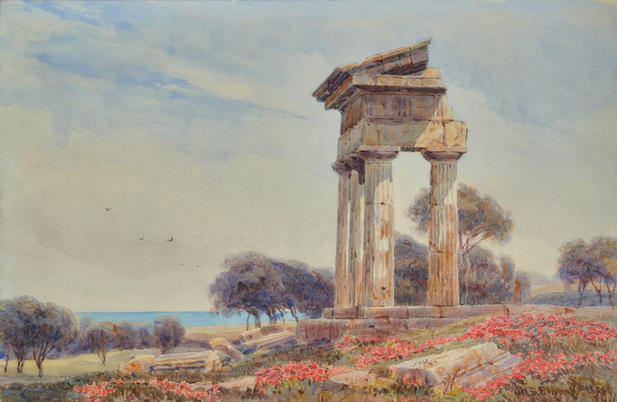 Tempio di Castore e Polluce, Gorgenti da George Samuel Elgood