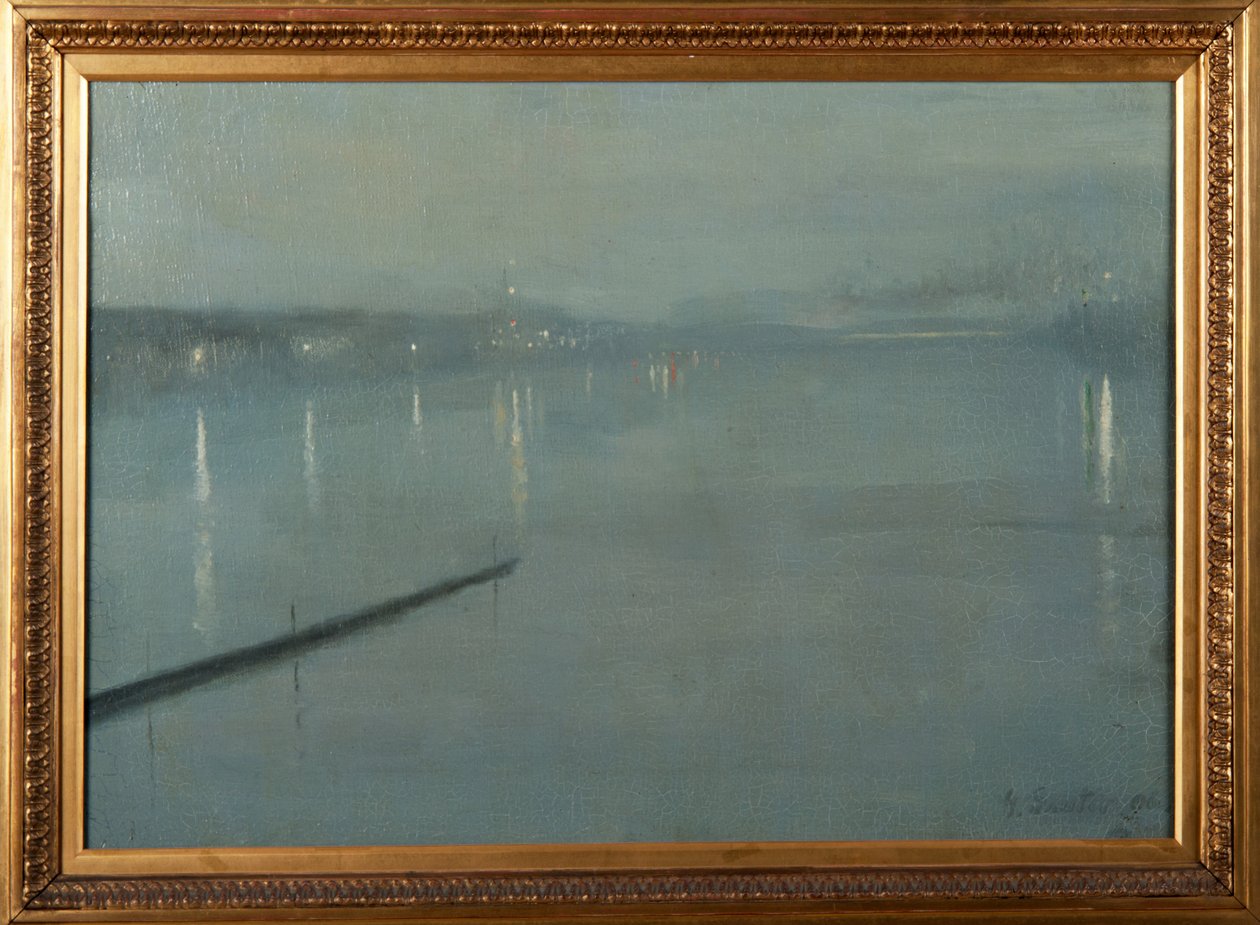 Dordrecht, Paesi Bassi, di notte da George Sauter