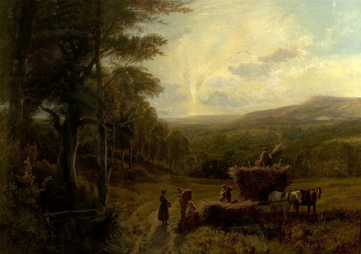 Vicino a Haslemere, Surrey da George Shalders