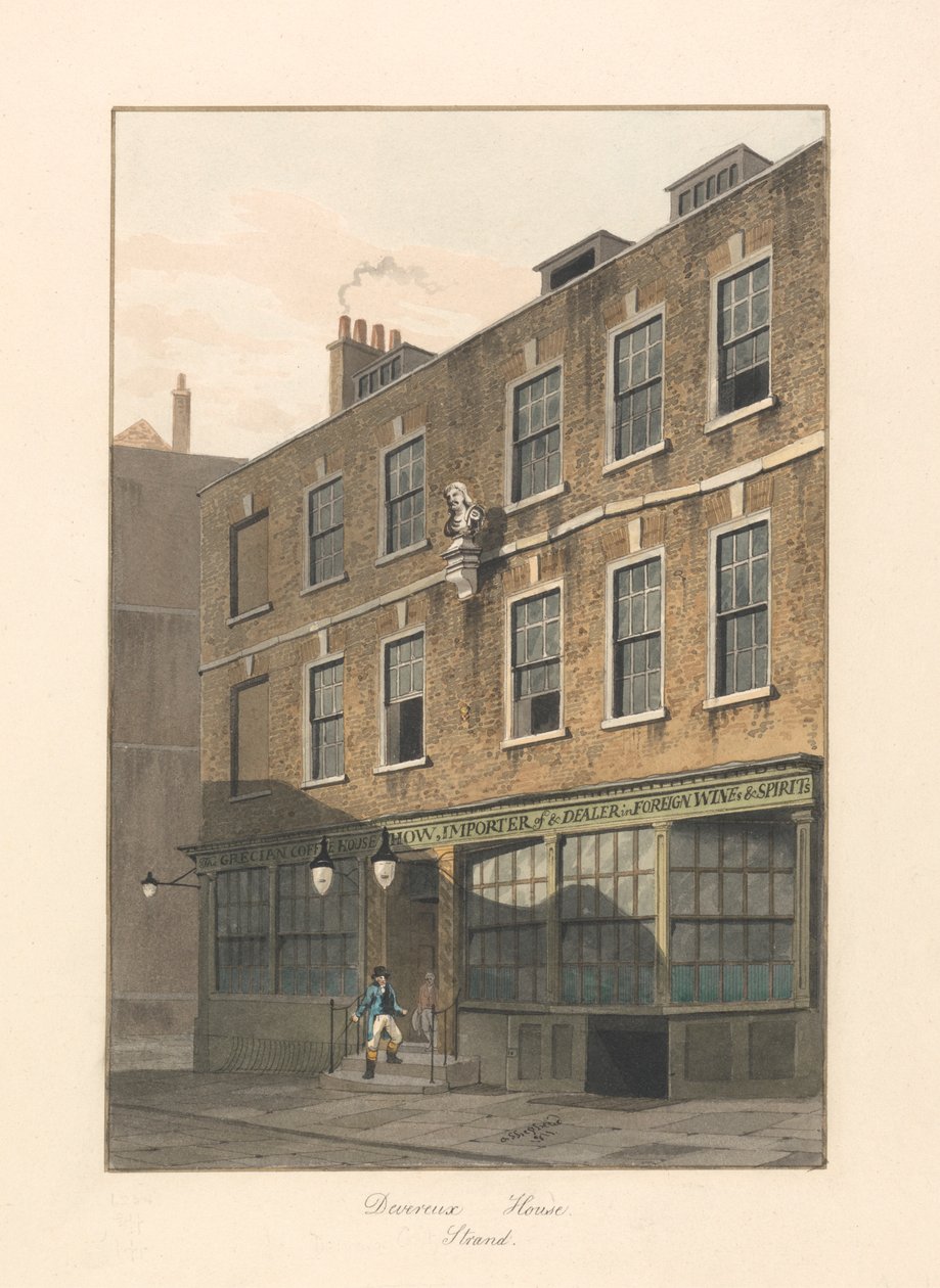 Casa Devereux, lo Strand, Londra da George Shepheard