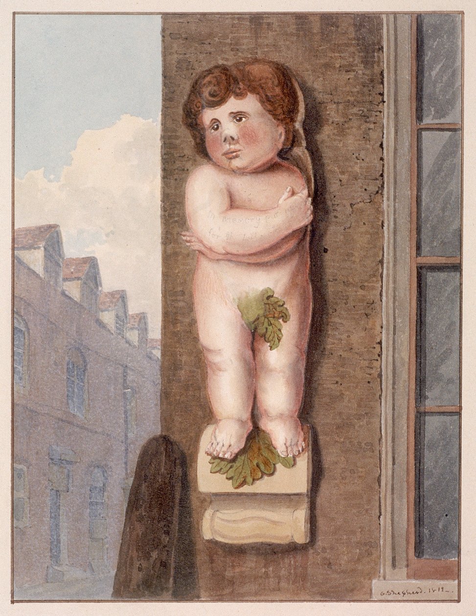Pye Corner, Londra, 1812 da George Shepheard