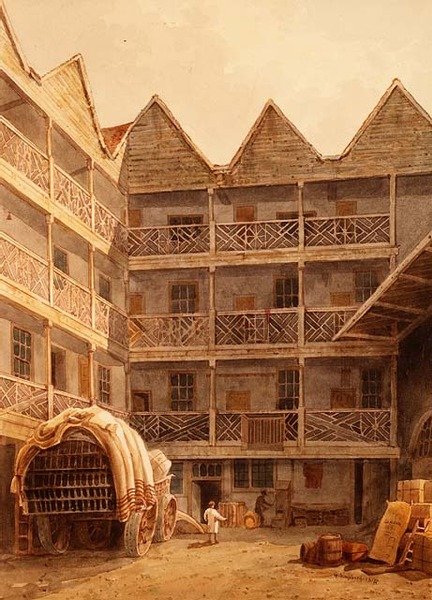 Bull and Mouth Inn da George Shepherd