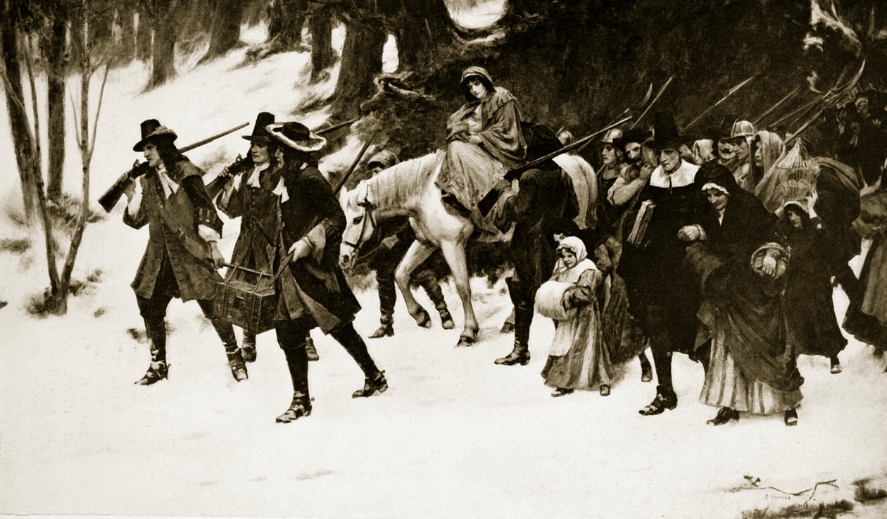 La fuga degli ugonotti da George Sheridan Knowles