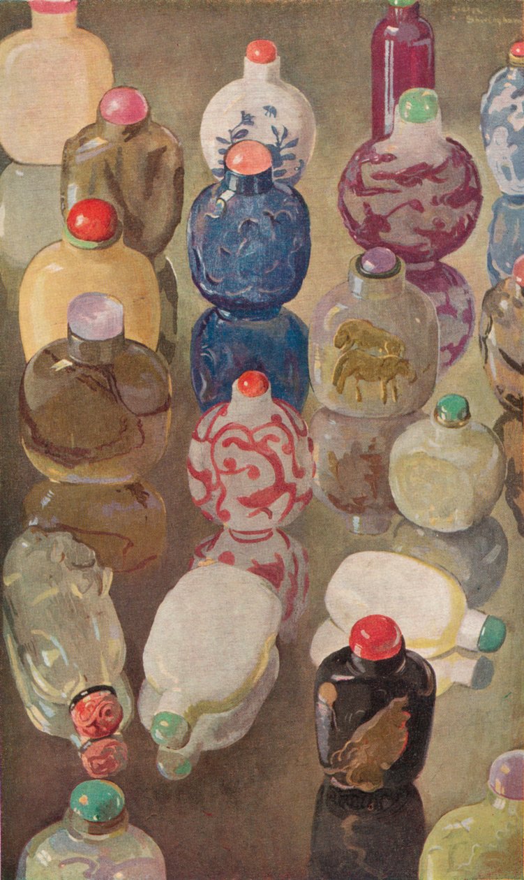 Bottiglie di tabacco cinesi, c1923 da George Sheringham