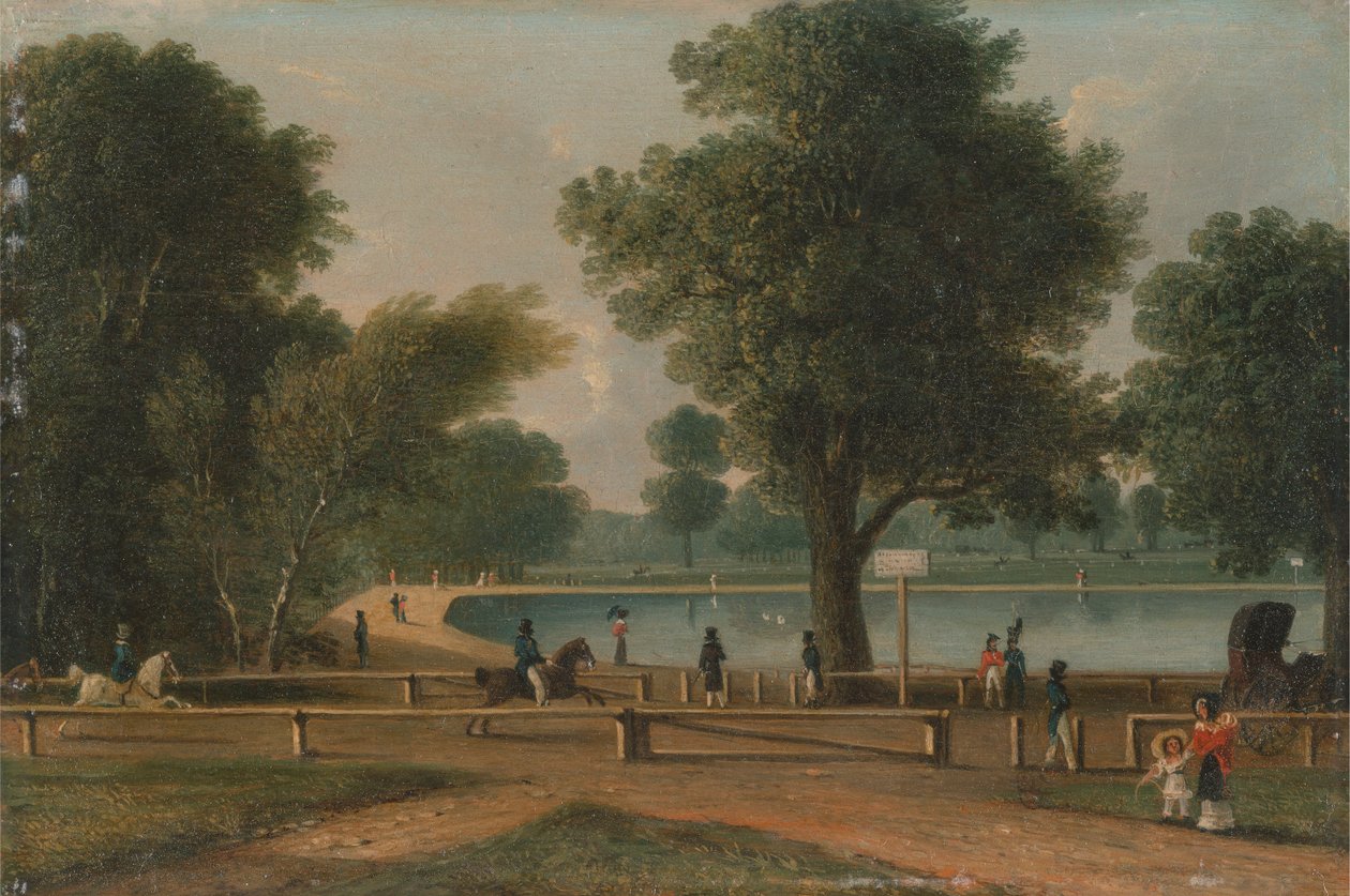Il Serpentine, Hyde Park da George Sidney Shepherd