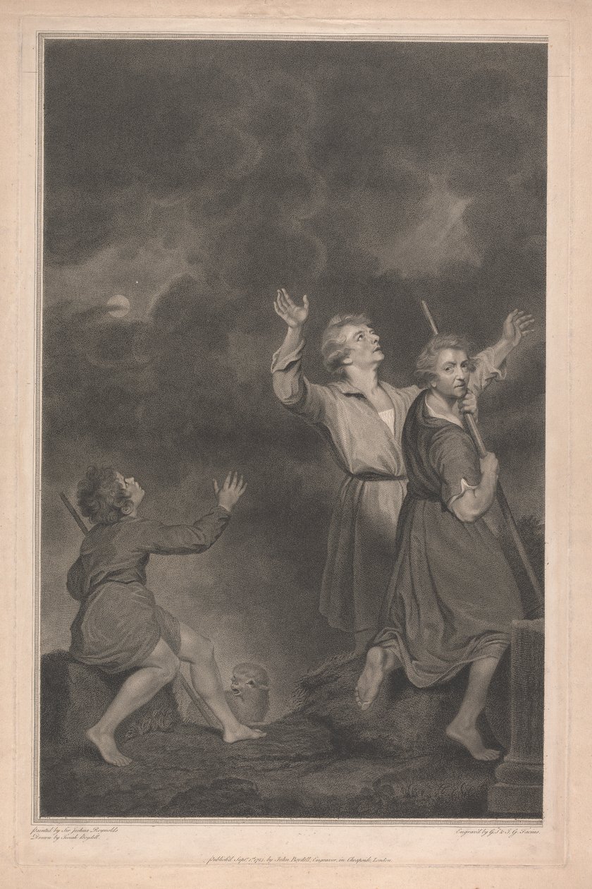 Finestra occidentale della cappella, New College Oxford, Adorazione dei pastori, dalla scena della Natività da George Siegmund Facius