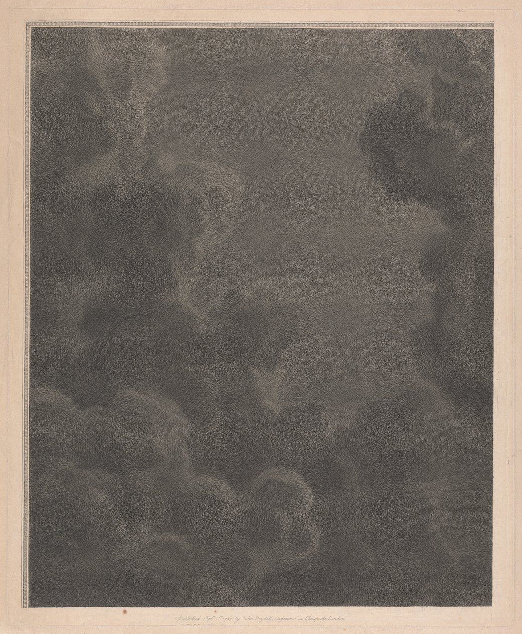 Finestra occidentale della cappella, New College Oxford, Nuvole, Parte della scena della Natività da George Siegmund Facius