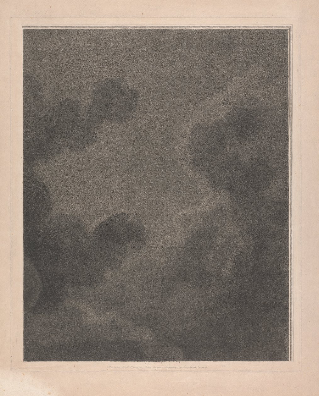 Finestra occidentale della cappella, New College Oxford, parte delle nuvole dalla scena della Natività da George Siegmund Facius