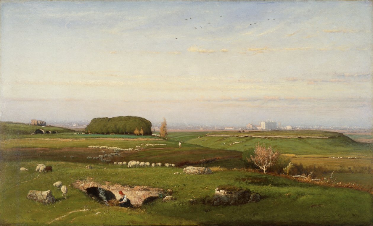 Nella Campagna romana da George Snr. Inness