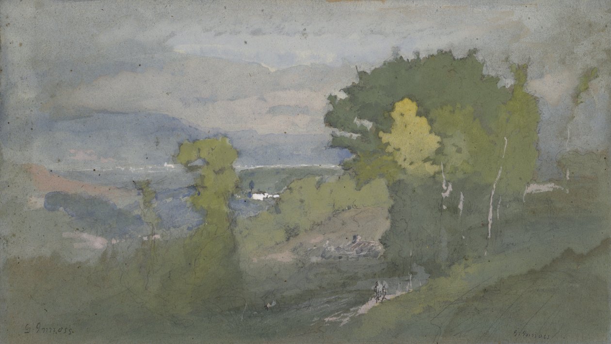 Giugno, c.1873 da George Snr. Inness