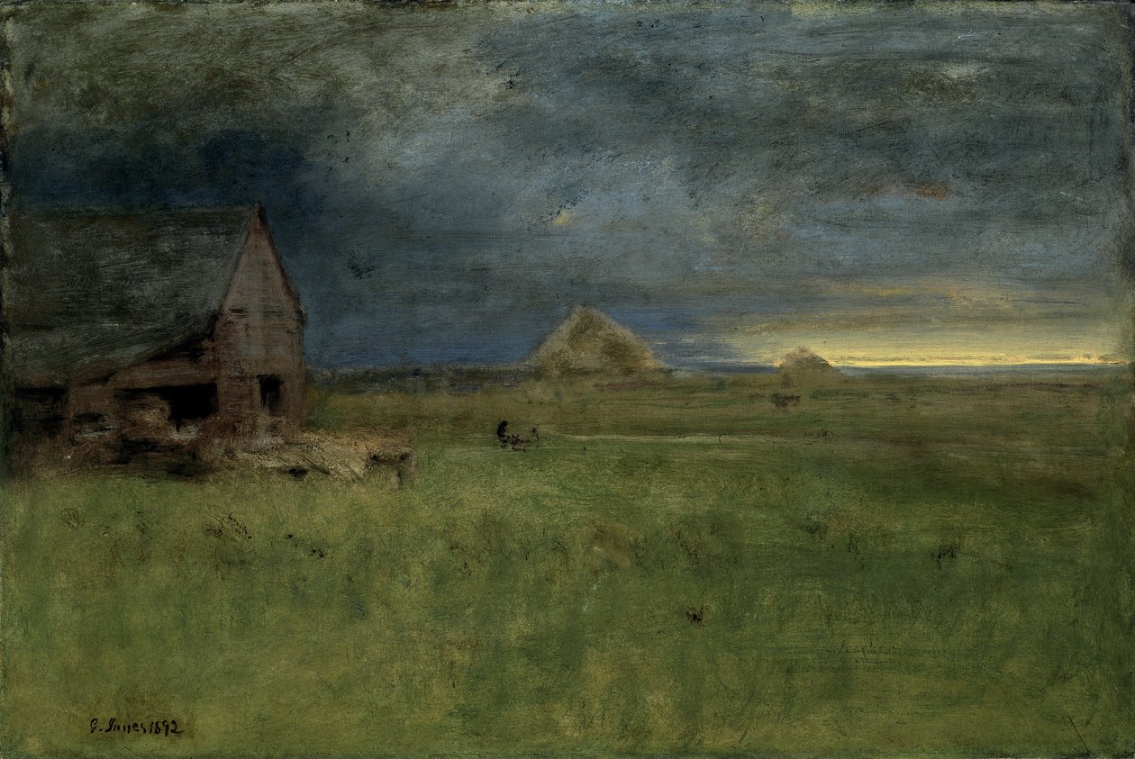 La fattoria solitaria, Nantucket, 1892 da George Snr. Inness