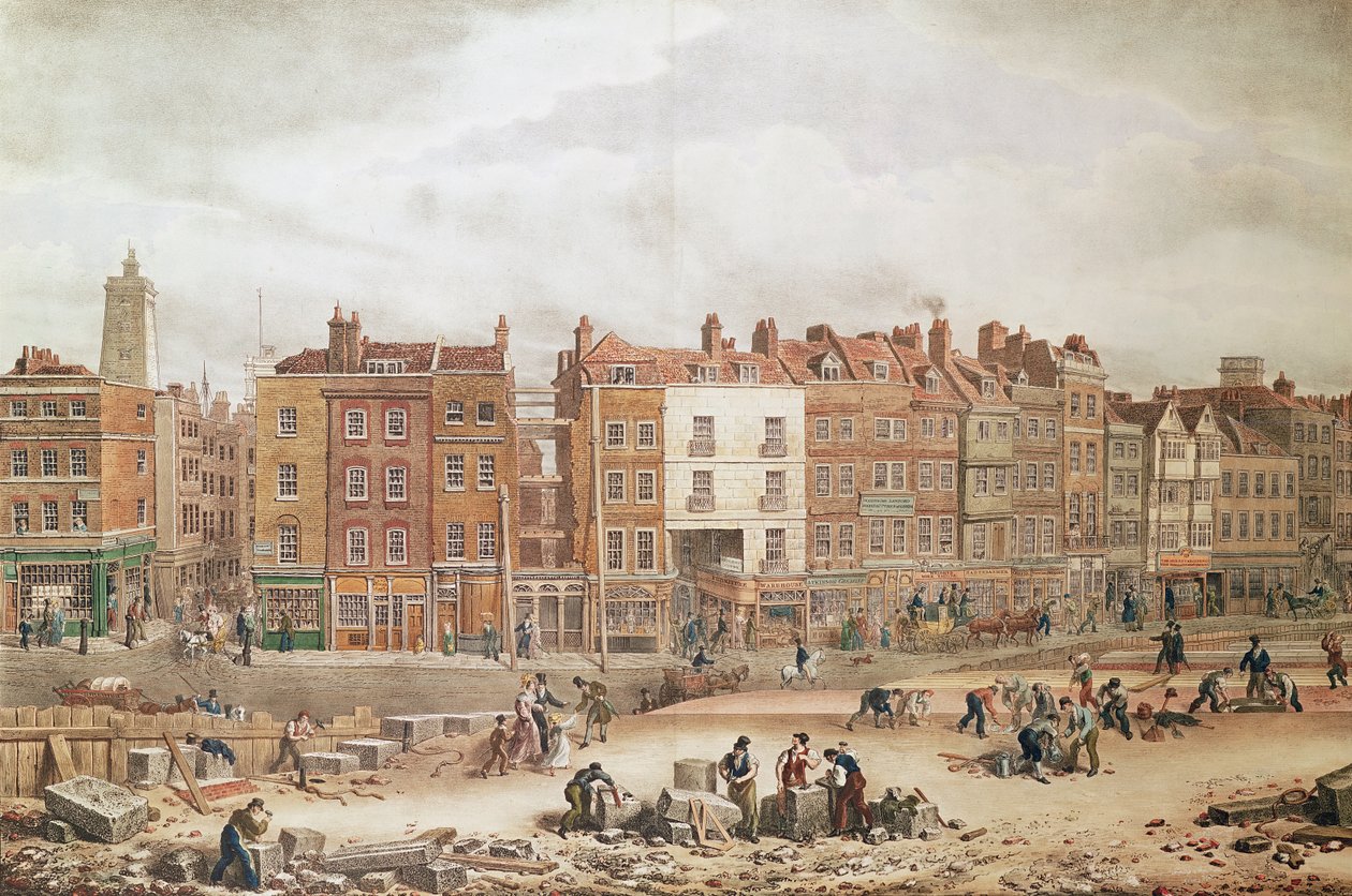 Veduta di High Street Southwark, l