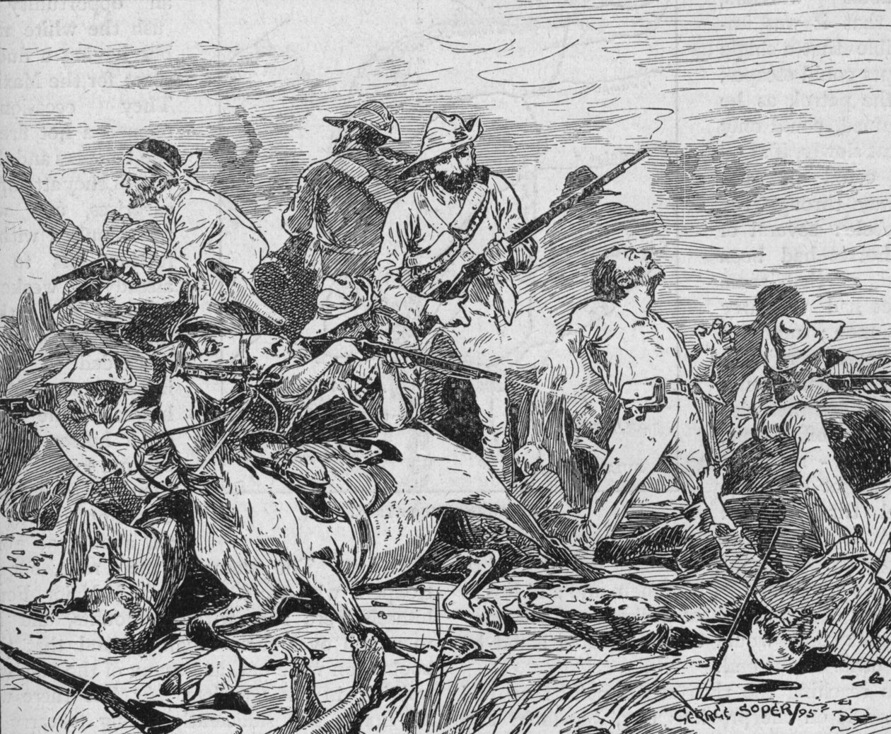 Hanno combattuto tenacemente, 1895, 1902 da George Soper