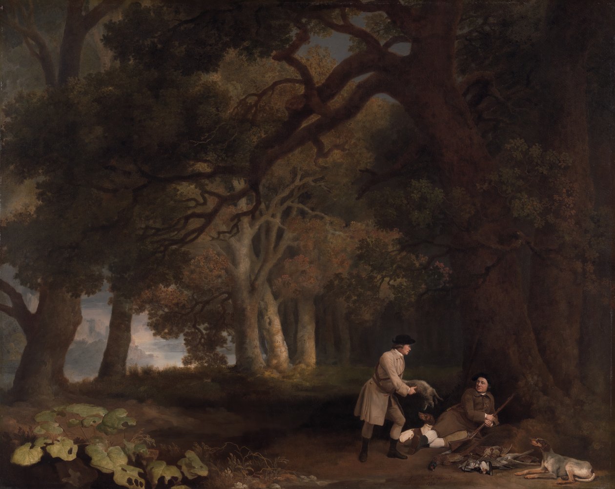 Riposo dopo la caccia da George Stubbs