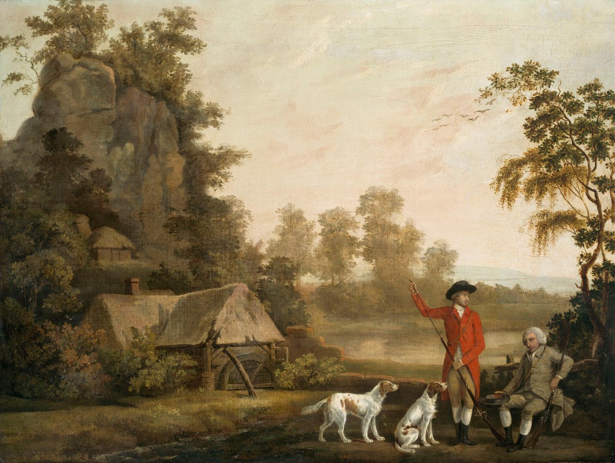 Cacciatori a riposo da George Stubbs