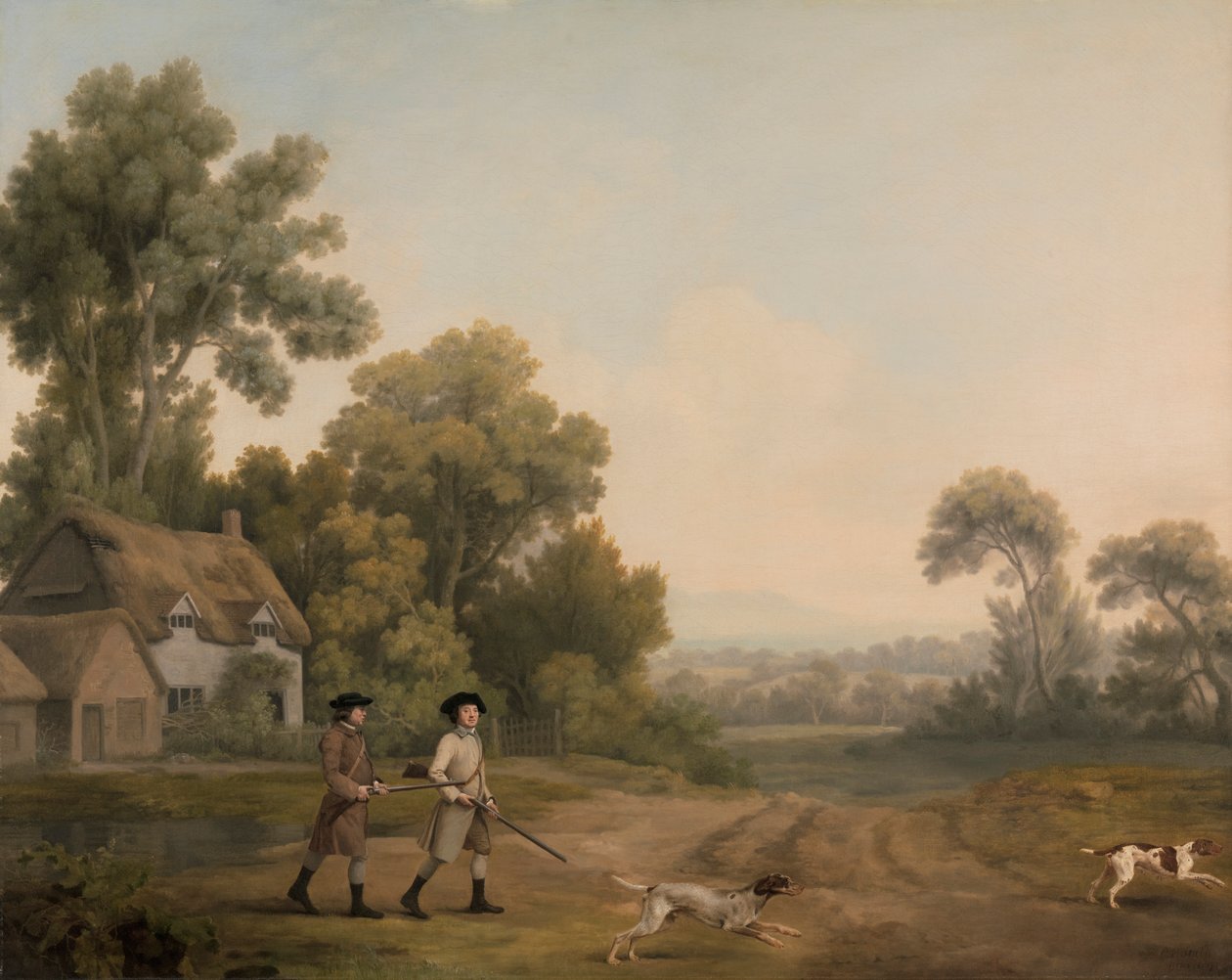 Due gentiluomini a caccia da George Stubbs