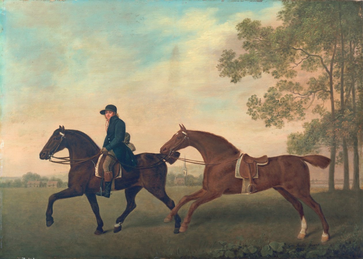 Due hack, 1789 da George Stubbs