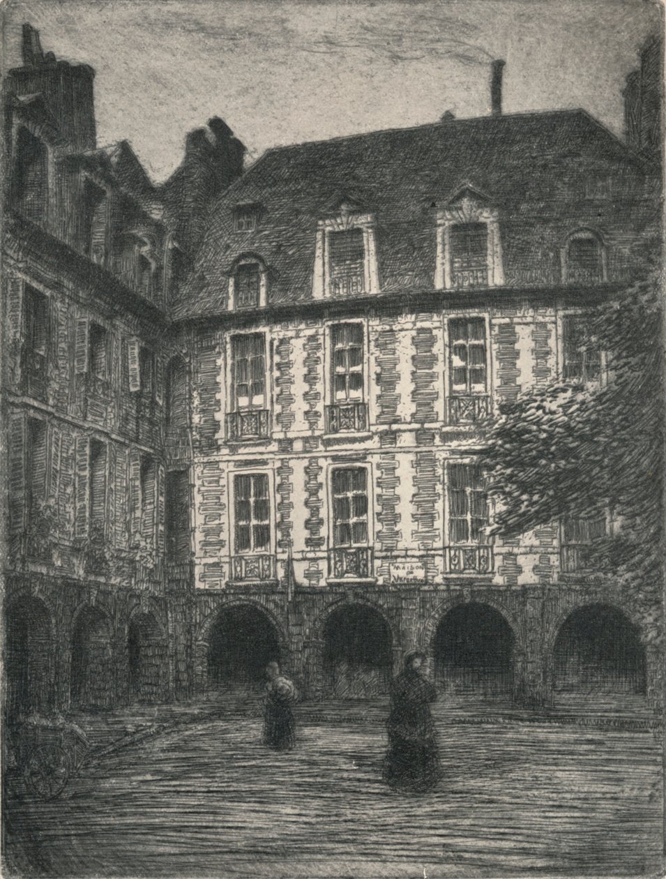 Maison de Victor Hugo, Places des Vosges da George T Plowman