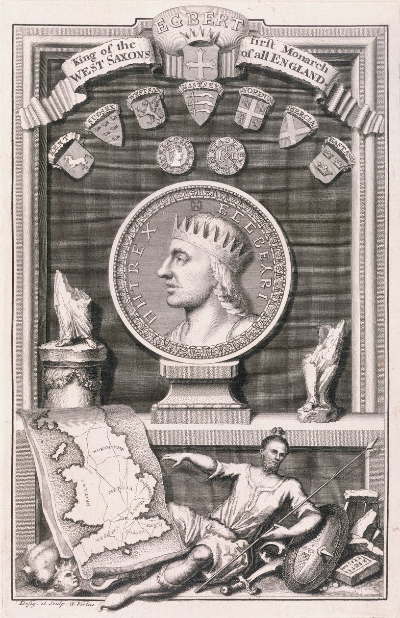 Egberto (m.839) re dei Sassoni occidentali, primo monarca di tutta l