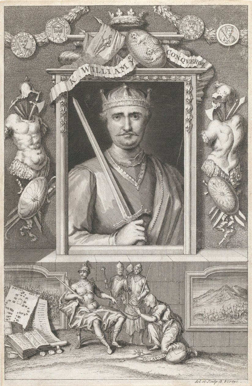 Re Guglielmo il Conquistatore da George Vertue